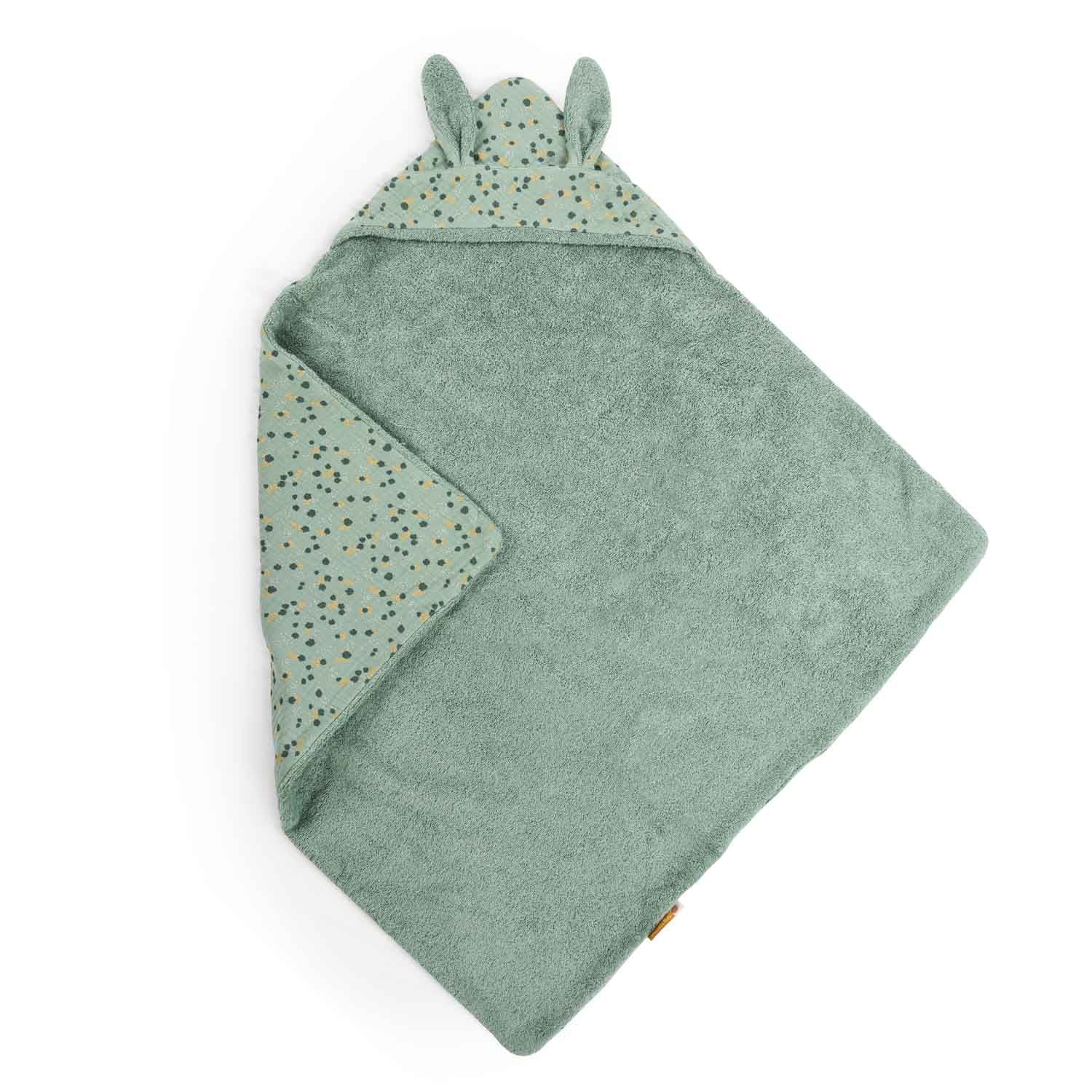 Moulin Roty Accappatoio Trois petites lapins