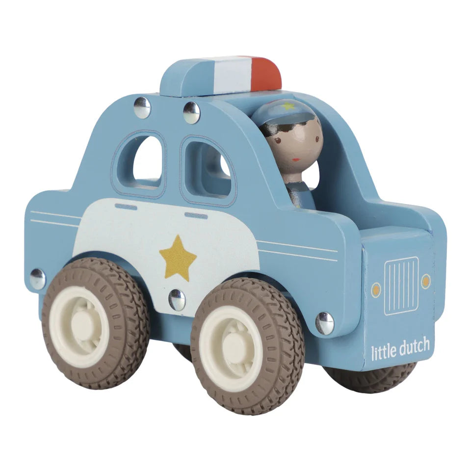 Little Dutch - Collezione veicoli con personaggio - Macchina polizia
