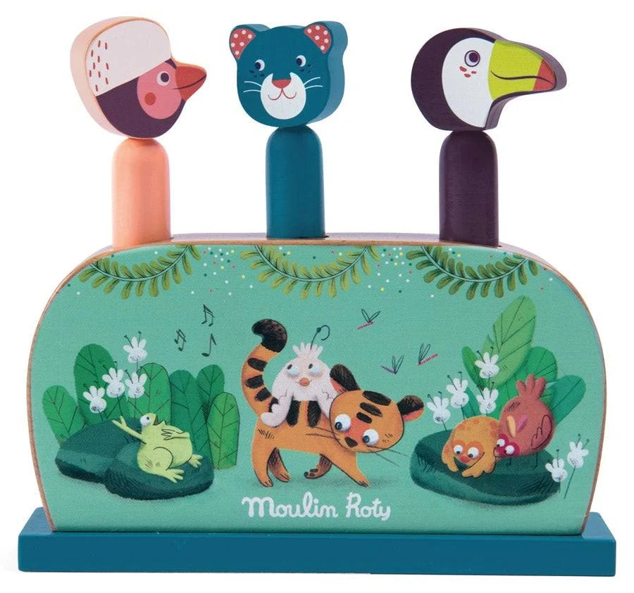 Moulin Roty - Pop up Dans la jungle