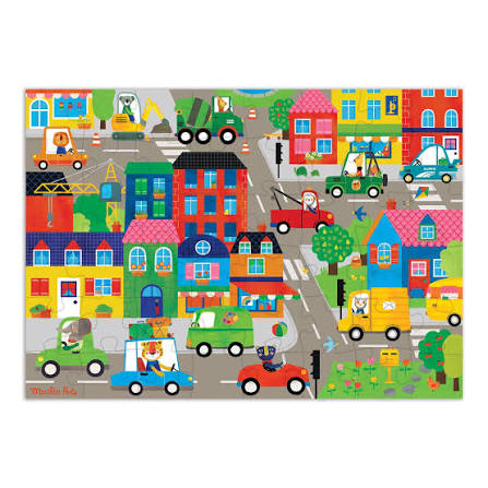 Moulin Roty - Puzzle 48 pezzi IN CITTA'