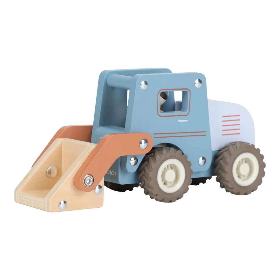 Little Dutch - Collezione veicoli con personaggio - Ruspa