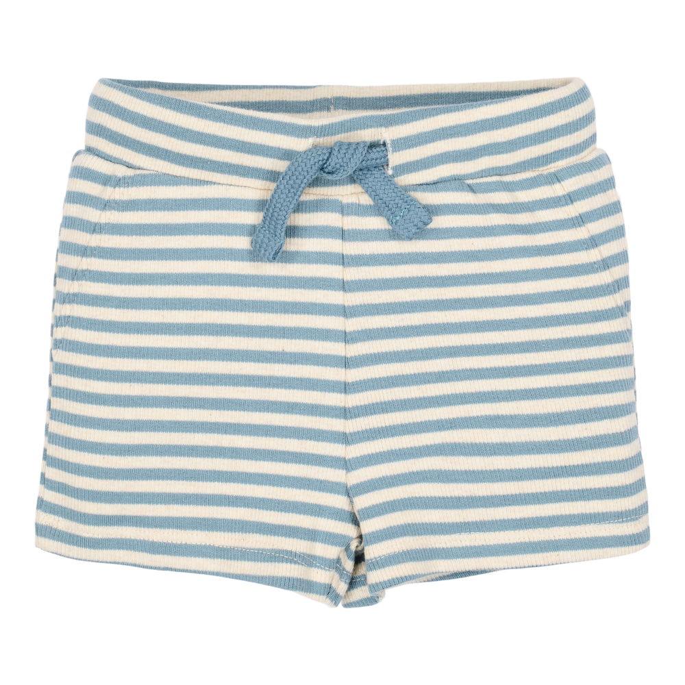 Little Dutch - Pantaloncino a righe azzurro