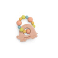 Moulin Roty - Anello di dentizione in legno e silicone (tartaruga)
