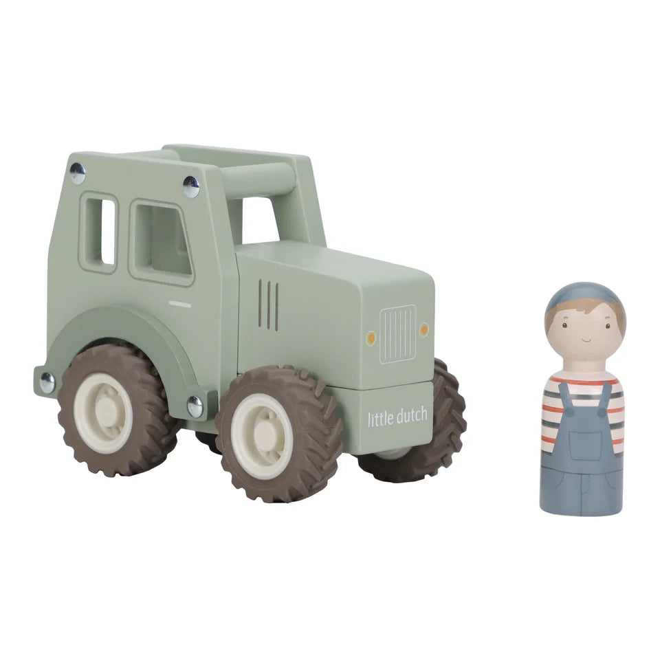 Little Dutch - Collezione veicoli con personaggio - Trattore
