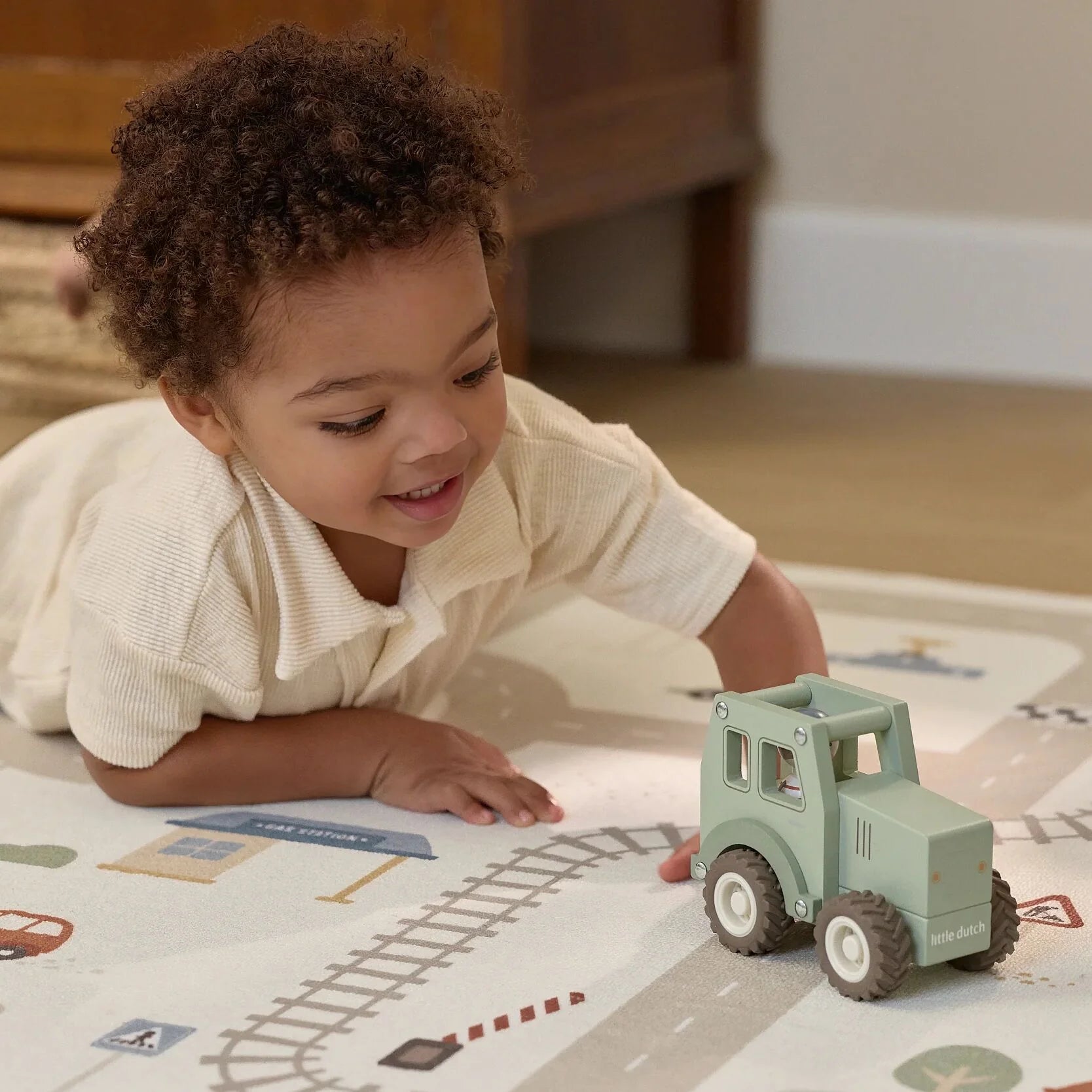 Little Dutch - Collezione veicoli con personaggio - Trattore